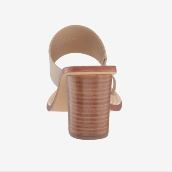 42 Gold Eedie One Toe Heel Sandals - Picture 5 of 8